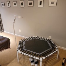 WHITE ACON Trampoline Rebounder lightly used CONDITION Pickup Locally