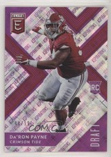 2018 Panini Elite Draft Picks Aspirations Purple Variation 48/99 Daron Payne fm0