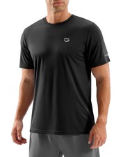 Men's Workout Breathable T-Shirts Dry Fit UPF 50 Sun Shirts Quick Dry Coolin...