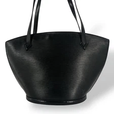Good Condition Louis Vuitton Tote Bag Epi Leather Saint Jacques Poignier Long Bl