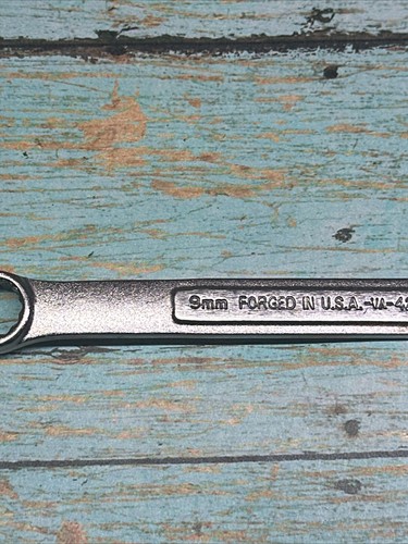 Vintage Craftsman 9mm 12-Point Combination Wrench VA-42913 USA - Picture 7 of 9
