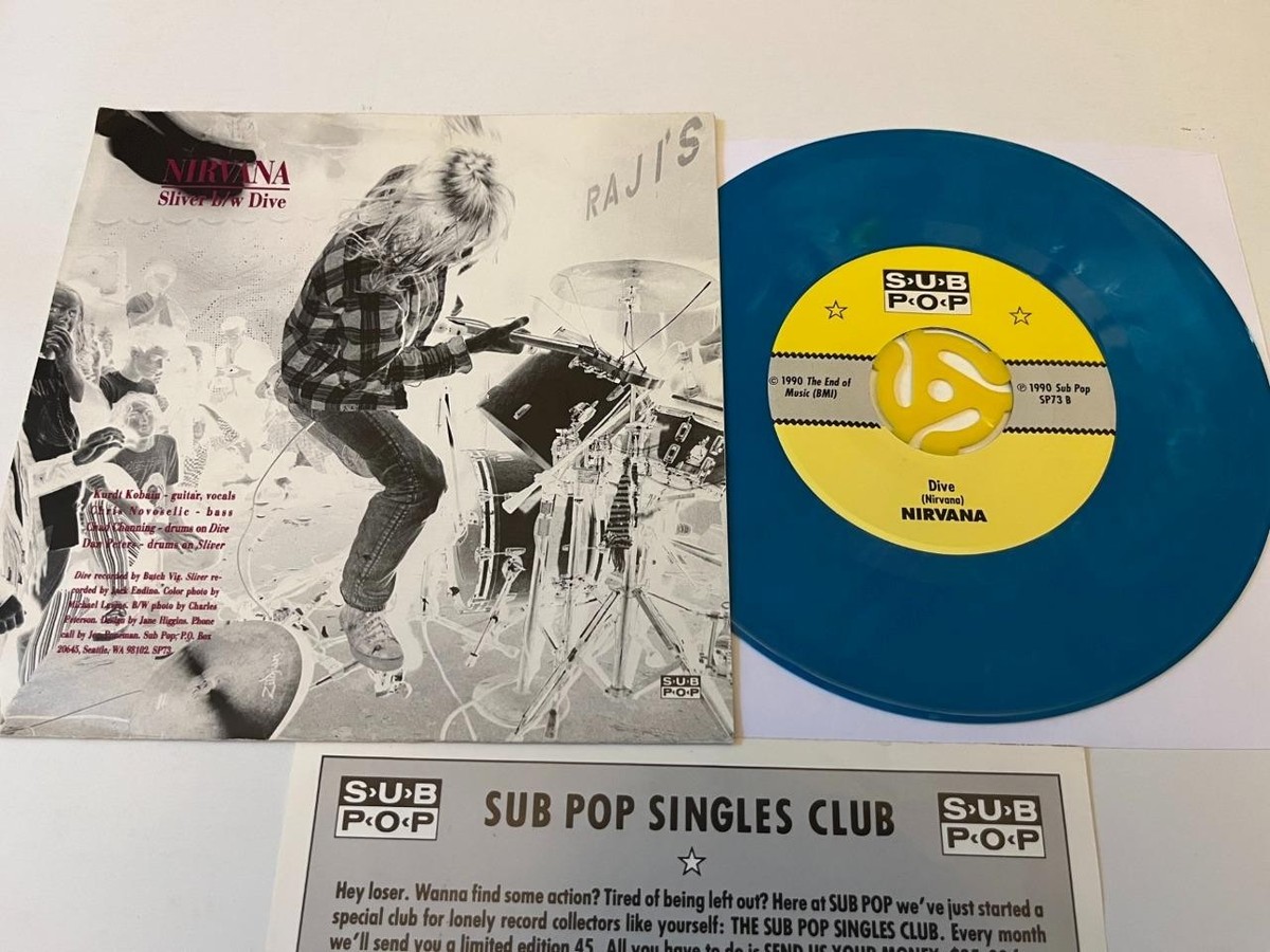 Hype! “Boxed Set” アナログ Nirvana Sub pop NIRVANA-Sliver/Dive 7
