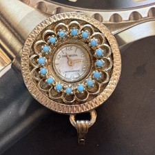 Vintage Continental Antimagnetic Ladies Pendant Watch, Swiss, Jewelled Case