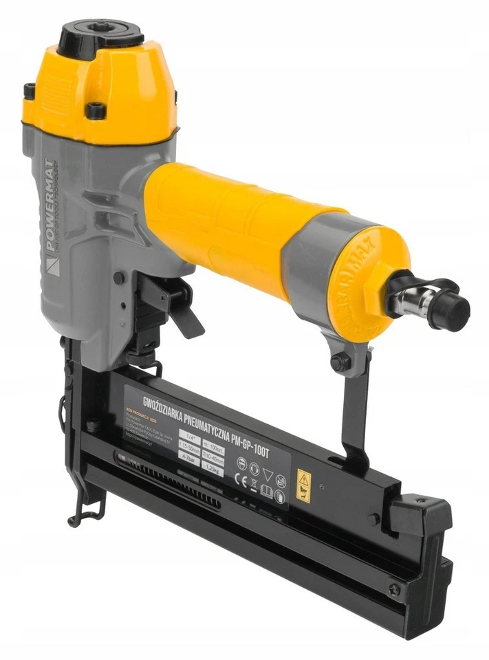 Powermat Chiodatrice Pneumatica 2in1 50mm con Kit Chiodi  Graffette e Valigetta - Immagine 2 di 4