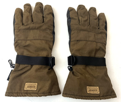 C.E. SCHMIDT  Winter Workwear Insulated Work Gloves MENS Large Brown Thinsulate