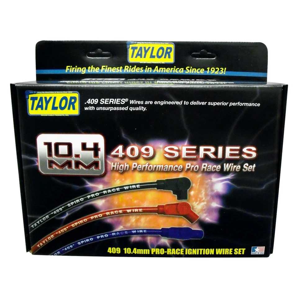 For Mazda RX-7 1984-1985 Taylor Cable 79285 409 Spiro Pro Ignition Wire Set - Image 2 of 3