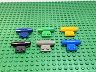 2x LEGO Engine Smooth 1x2 Side Plate w/Axel Holder Open Stud #3475b-Choose Color