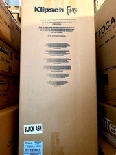 Two 2 Klipsch Forte IV's, Black Ash, MINT Demo Showroom Open Box