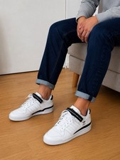Adidas Forum Low Parley for the Oceans Sneaker Weiß Schwarz Gr. 46⅔ / US 12