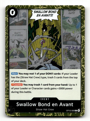 Swallow Bond en Avant (R) - Adventure on Kami's Island - One Piece CCG