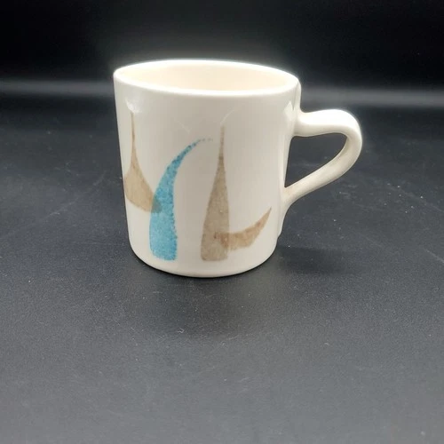 Vtg. Red Wing Pottery Pompeii Coffee Mug #216 Handpainted