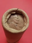 1914-S LINCOLN WHEAT CENT V.D.B. LINCOLN WHEAT PENNY COIN ROLL ENDERS BANKROLLED