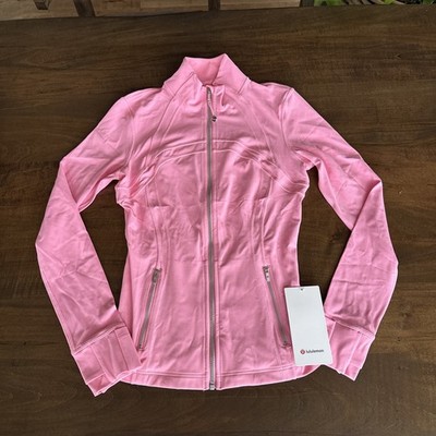 Lululemon Define Jacket Nulu Full Length Candy Cloud Pink Women's