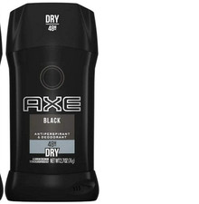 Axe 48H Dry Deodorant  Antiperspirant Solid BLACK, 2.7 oz.