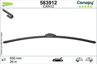 Wischblatt FÜR Opel Movano B Pritsche/Fahrgestell (X62) - Valeo 583912