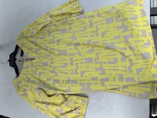 Tahari Dress Yellow And Tan Shift Dress Work Summer Spring