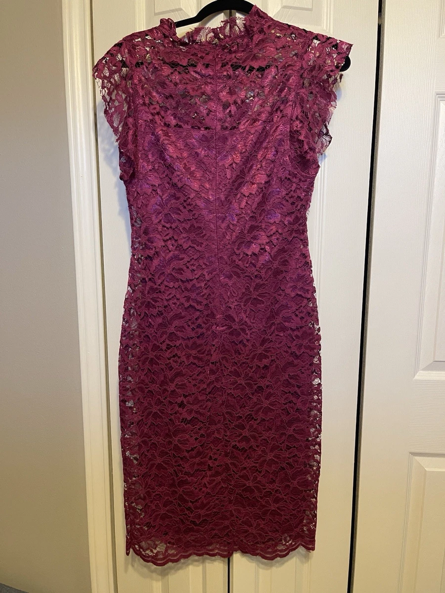 Women's Lace Mock Neck Dresses for sale | eBay