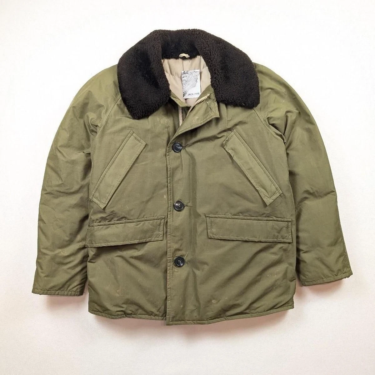 Eddie Bauer Green Down Vintage Outerwear Coats & Jackets for Men