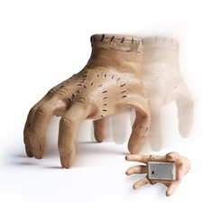 Creepy Crawling Hand Animatronic Doll - Sound-Activated Halloween Party Decor Pr