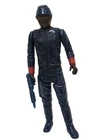 Star Wars Vintage Black Bespin Security Guard Action Figure & Original Blaster