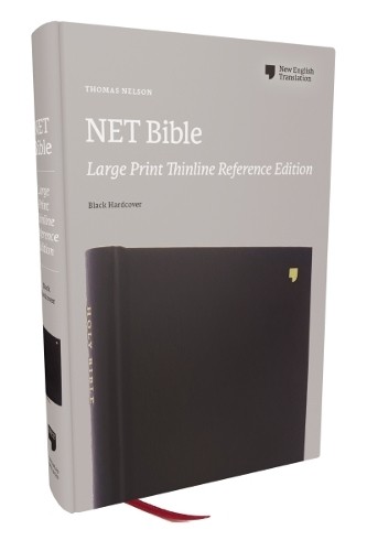 NET Bible, Large Print Thinline with Cross References, Hardco... - 9781400334865