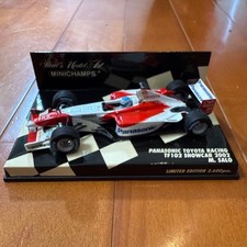 Minichamps 1/43 Panasonic Toyota TF102 M. Salo 2002 Limited Edition Model Car