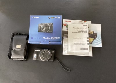 Canon PowerShot SX600 HS 16MP Camera Kit – 18x Optical Zoom, Wi-Fi