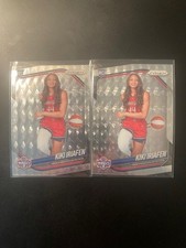 (2) 2025 Panini Prizm WNBA Kiki Iriafen Swirl Variation Rookie RC #149 Mystics