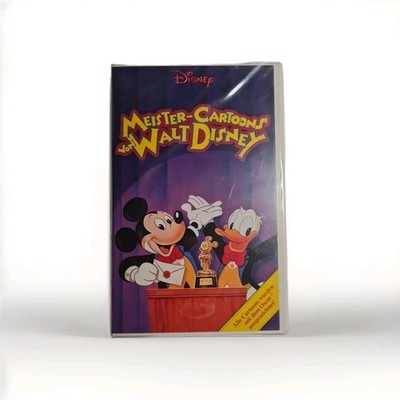 VHS MEISTER-CARTOONS von WALT DISNEY Zeichentrickfilm 0686/25 Hologram Neu&OVP
