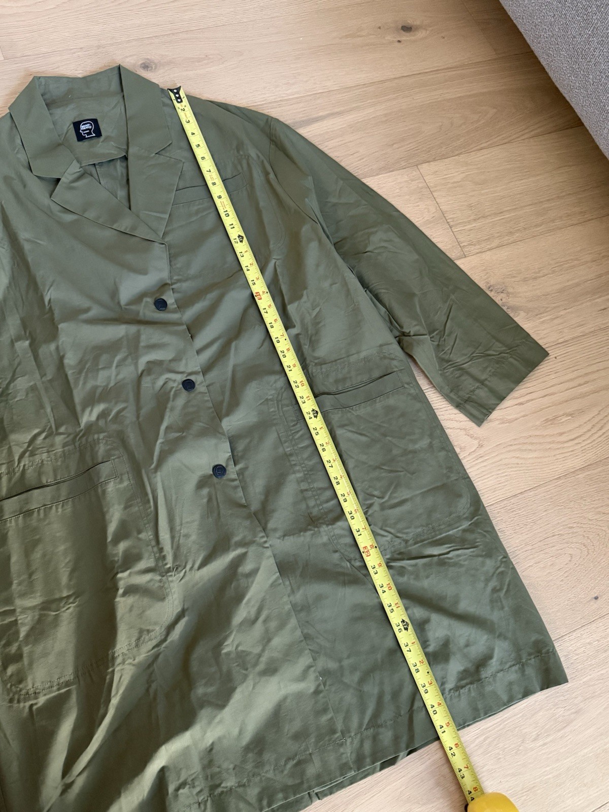 Brain Dead - Olive Parka Jacket Shell - Thin Coat… - image 2
