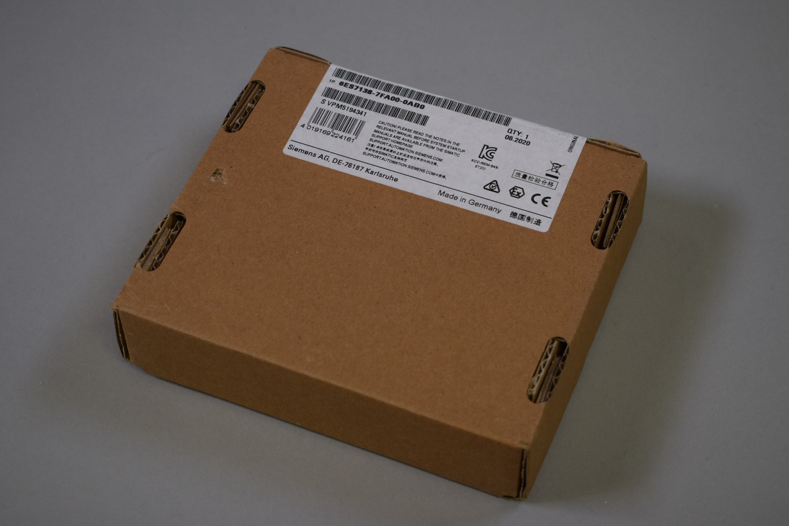 New Siemens 6ES7138-7FA00-0AB0 [24 Months Warranty]