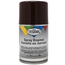Testors Gloss Brown Enamel Spray Paint 3oz 1240