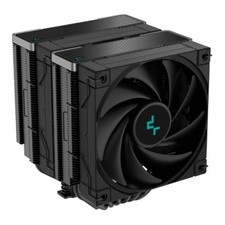 Image of DeepCool AK620 ZERO DARK CPU Cooler - 2x120mm Fans Dual Tower - Black