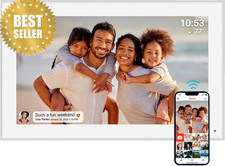 15.6" Frameo Digital Photo Frame WiFi FHD Touchscreen   Gift for Parents