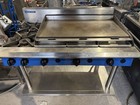 Blue Seal Griddle & 2 Burner LPG or Natural Gas Cooker Grill On Stand 120cm