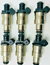 FJ26 SET OF 6 Standard Motor Products New Fuel Injectors Jeep 1987-1990 USA Made