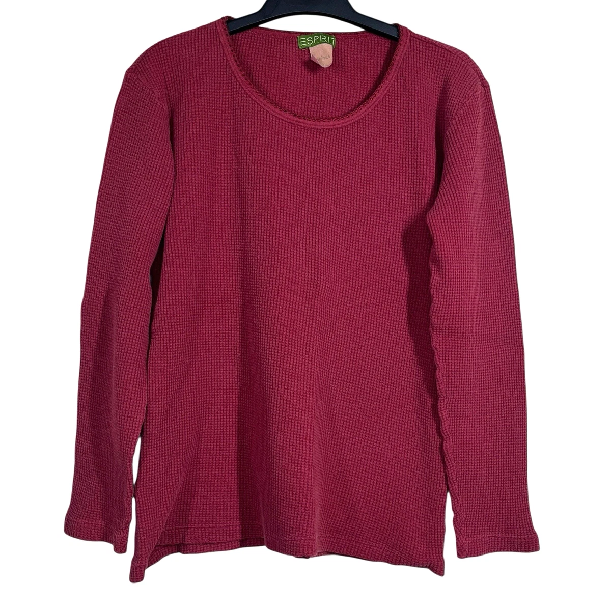 ESPRIT 011ee1k322 T-Shirt, Pesca, XL Donna