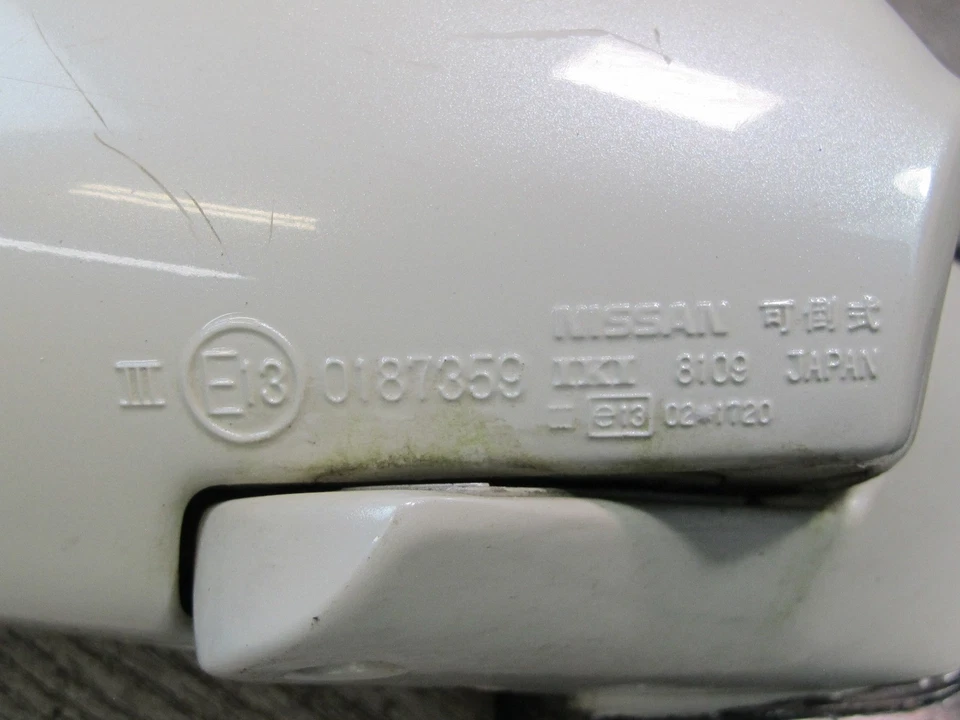 90-96 NISSAN Z32 300ZX CUPÉ PUERTA DERECHA VISTA LATERAL ESPEJO ELÉCTRICO OEM Foto 3 de 4