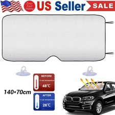 Foldable Car Windshield Front Window Sun Shade Cover Visor UV Block Protector