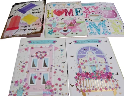 HEARTSTRINGS New Home Greeting Cards ~ 4 Designs to select from.