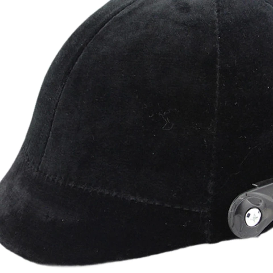 Reithelm Samt Reitmütze Sporthelme für Männer Frauen Kinder- - Bild 4 von 4