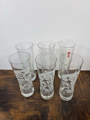 6 x Peroni Half Pint Marken Offizielle Gläser Man Cave Hausbar Pub Bar Bier