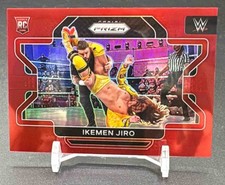 2022 Panini Prizm WWE Ikemen Jiro #81 Red 124/299 RC