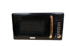 Haden 197061 NEW 800w Microwave Oven 5 Power Levels CE015 20L Black & Copper