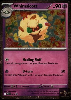 Whimsicott (Cosmos Holo) 019 Holo Promo ME: Mega Evolution Promo Pokemon NM