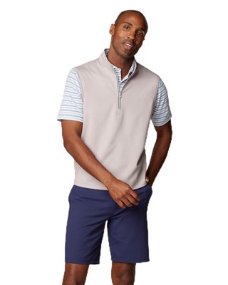Johnnie-O johnnie-O Dave 1/4 Zip Performance Vest Quarry/M Gray