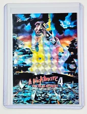 A Nightmare On Elm Street 4 Artist Signed "The Dream Master" Refractor Card 1/1