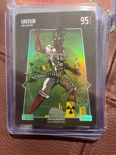 2026 Bo Jackson Battle Arena Castler (Stephon Castle) Glow Battlefoil #BF-120