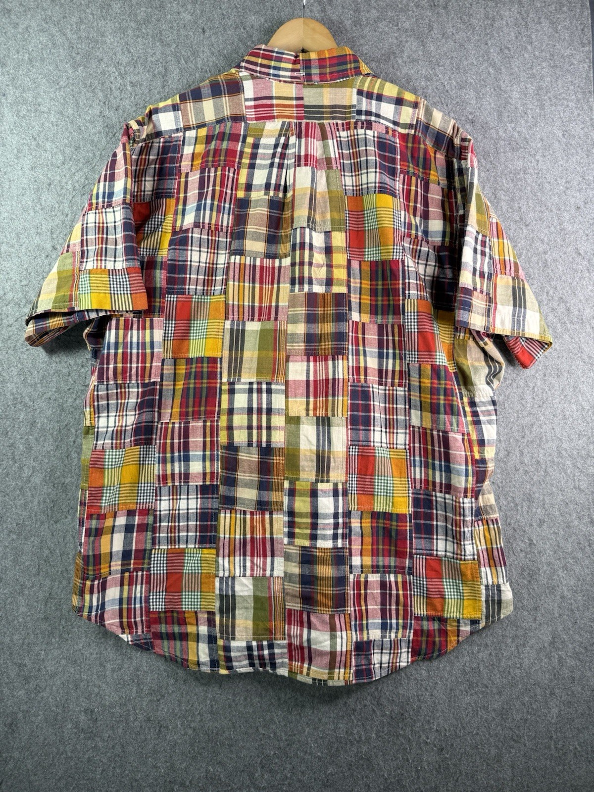 Ralph Lauren Multicolor Patchwork Madras Plaid Sh… - image 8