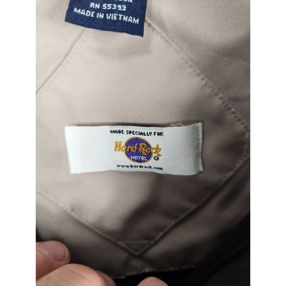 Jersey cortavientos vintage Hard Rock Orlando para hombre 2X Foto 4 de 4